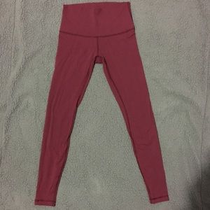 Lululemon High Rise Wunder Under Leggings